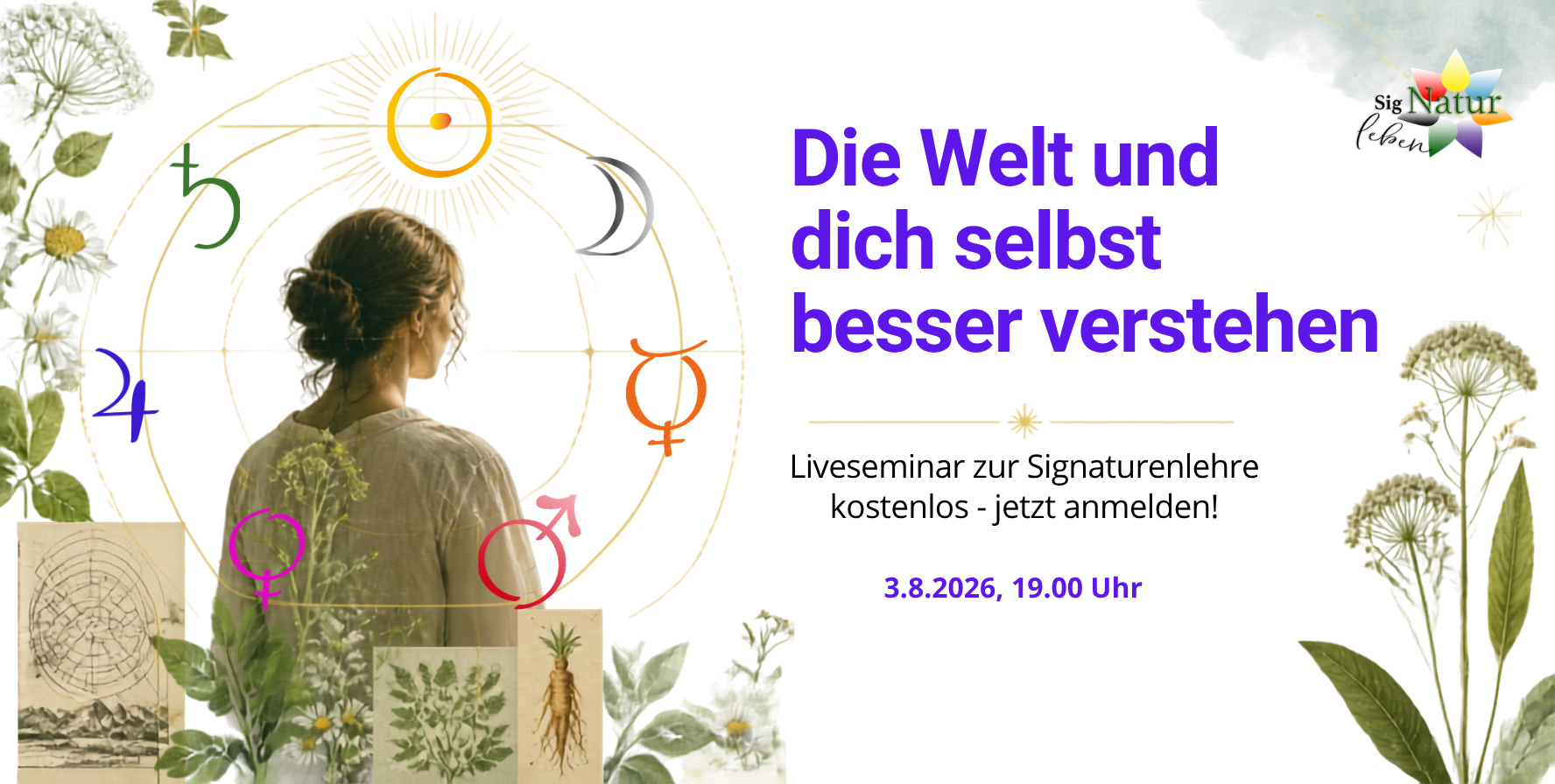 Die Welt und dich selbst besser verstehen – Liveseminar zur Signaturenlehre
